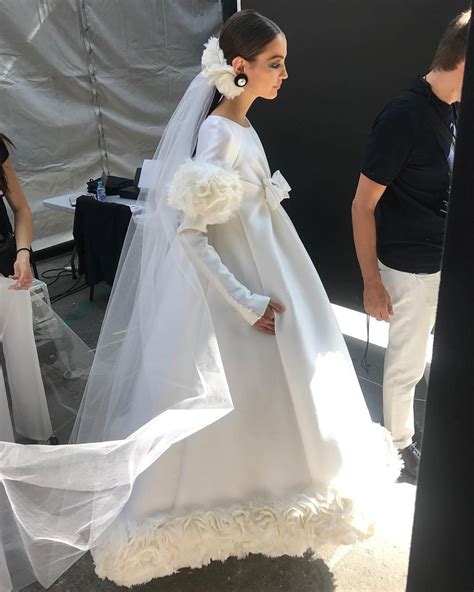 chanel bridal 2017|chanel tuxedo wedding dress.